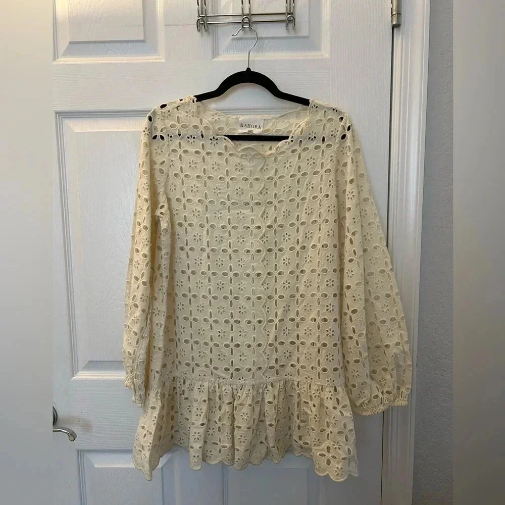 Kahora palm beach lace dress